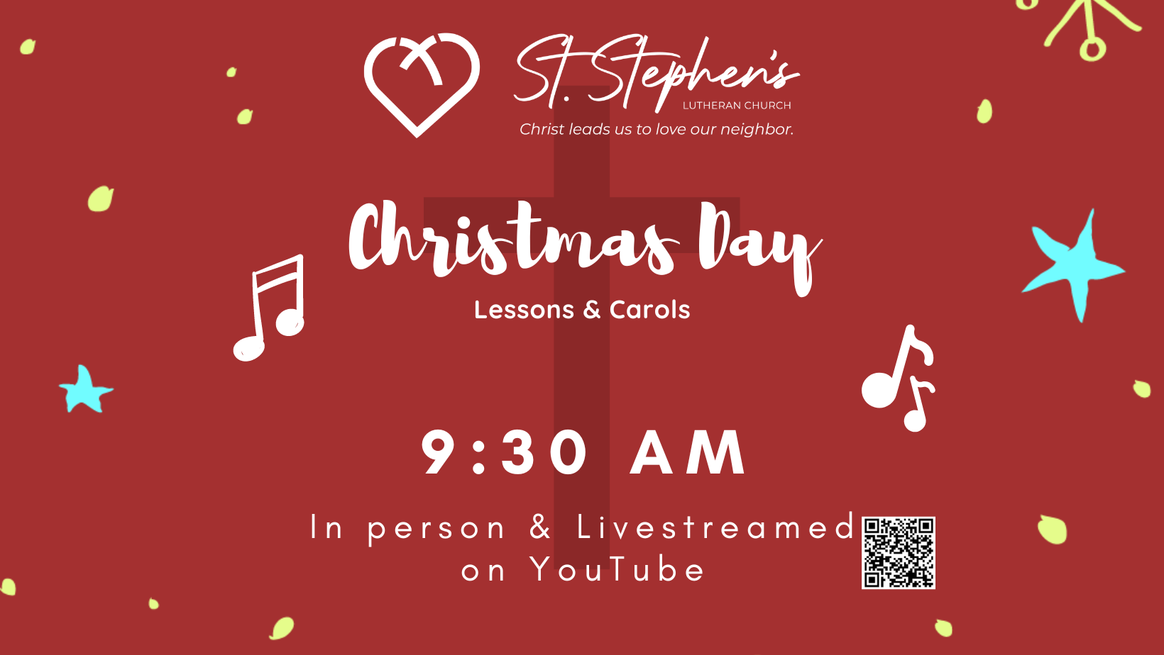 Featured image for Christmas Day Worship