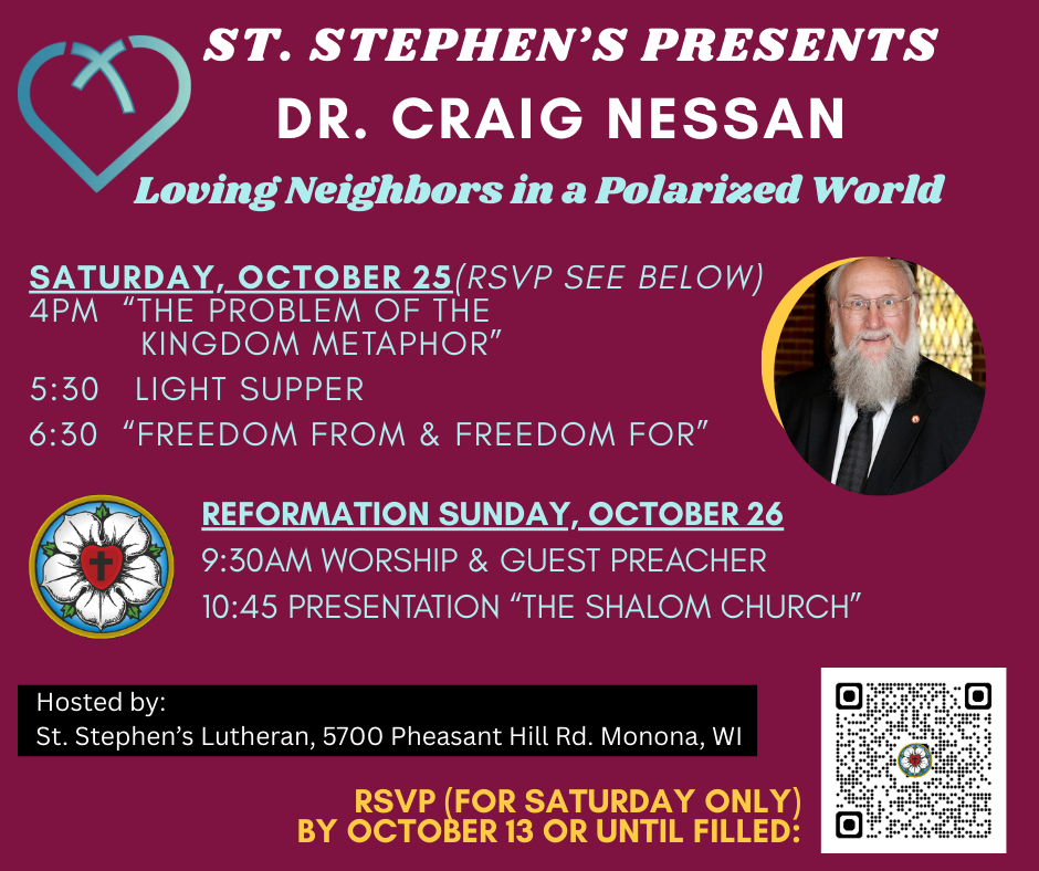 Featured image for Dr. Craig Nessan: Loving Neighbors in a Polarized World
