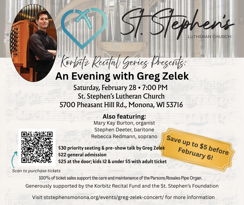 Featured image for Korbitz Recital Series Presents:  an Evening with Greg Zelek